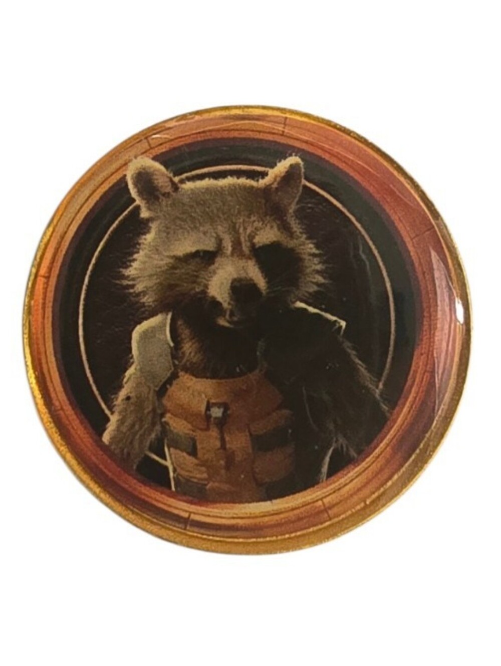 Marvel Guardians of the Galaxy Rocket Raccoon 2014 Movie Promo Pin
